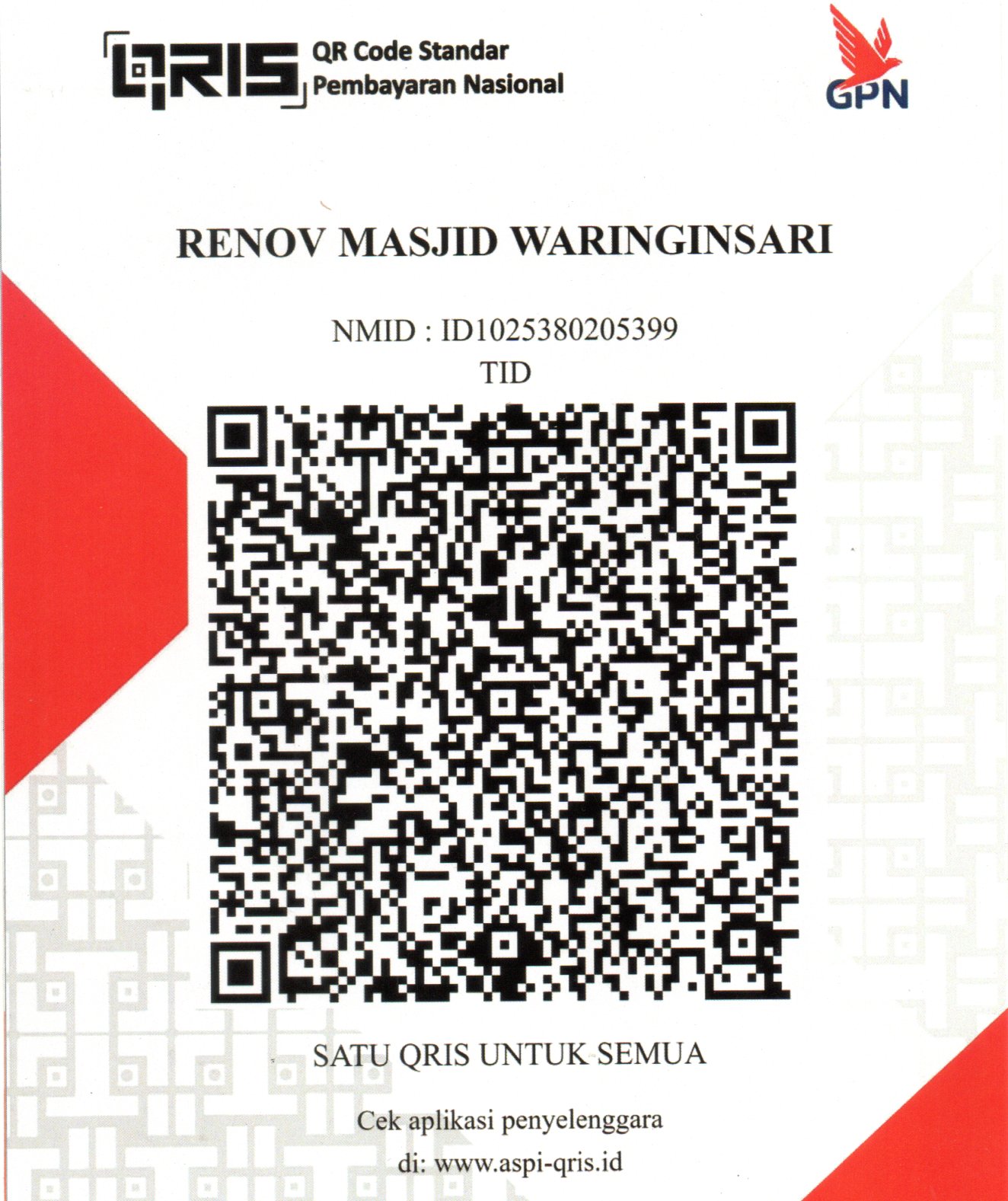 Donasi Masjid Waringinsari